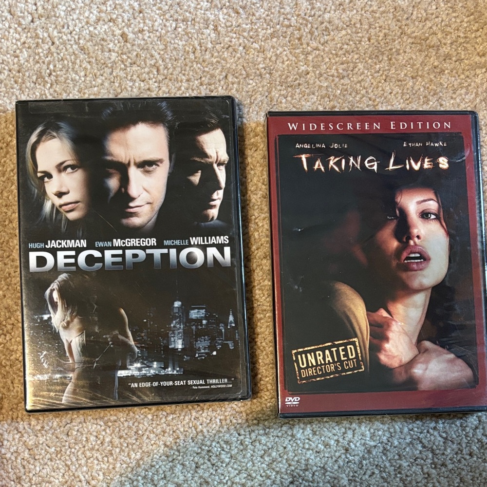 Deception and Taking Lives DVD Set